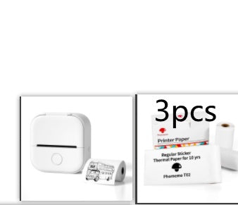 Portable Mini Thermal Label Printer Home Photo Printer Student Wrong Question Printer Bluetooth-compatible Mini Label Printer Price Tag-62
