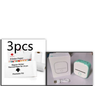 Portable Mini Thermal Label Printer Home Photo Printer Student Wrong Question Printer Bluetooth-compatible Mini Label Printer Price Tag-16