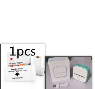 Portable Mini Thermal Label Printer Home Photo Printer Student Wrong Question Printer Bluetooth-compatible Mini Label Printer Price Tag-15