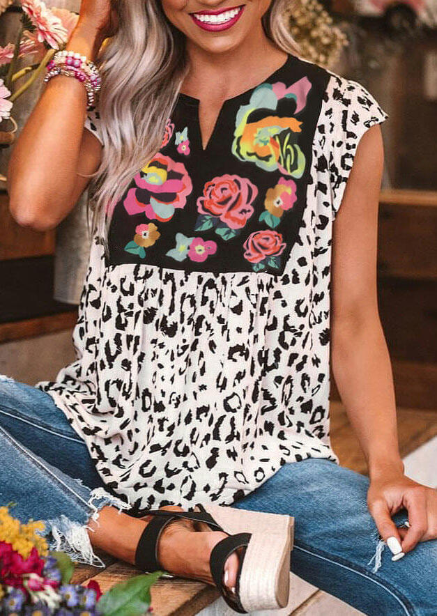 V Neck Women Shirts-4