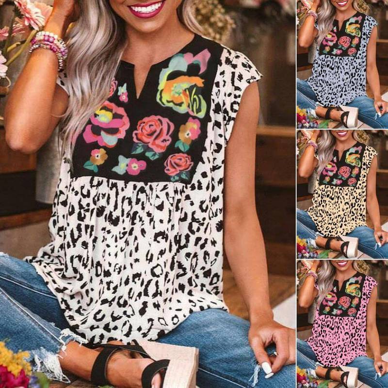 V Neck Women Shirts-0