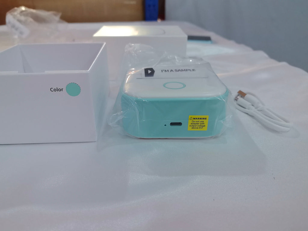 Portable Mini Thermal Label Printer Home Photo Printer Student Wrong Question Printer Bluetooth-compatible Mini Label Printer Price Tag-3
