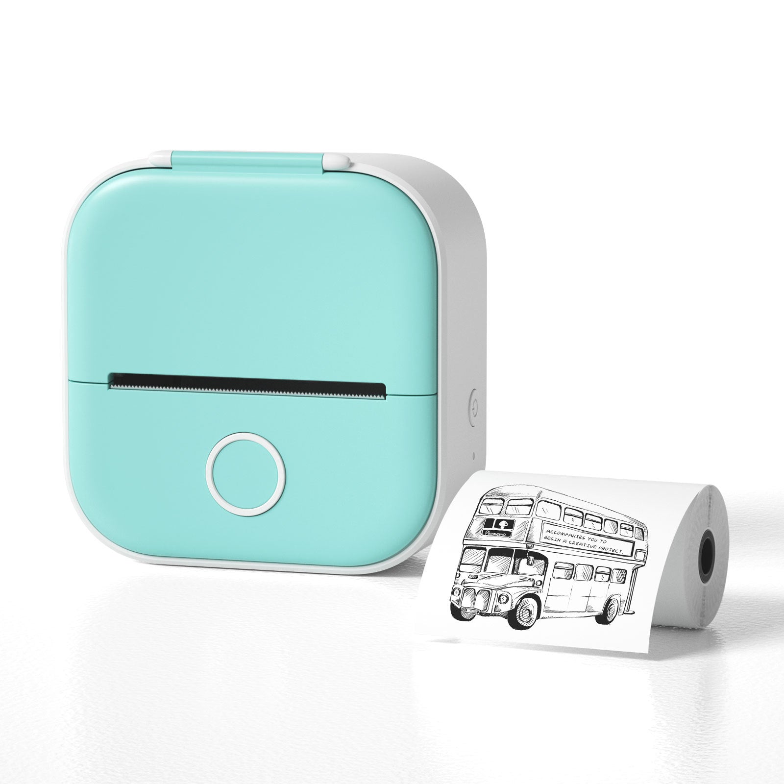 Portable Mini Thermal Label Printer Home Photo Printer Student Wrong Question Printer Bluetooth-compatible Mini Label Printer Price Tag-9