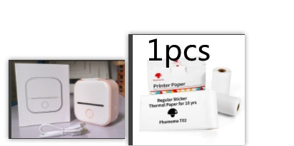 Portable Mini Thermal Label Printer Home Photo Printer Student Wrong Question Printer Bluetooth-compatible Mini Label Printer Price Tag-28