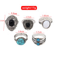 5-piece Set Of Joint Rings And Rings-4