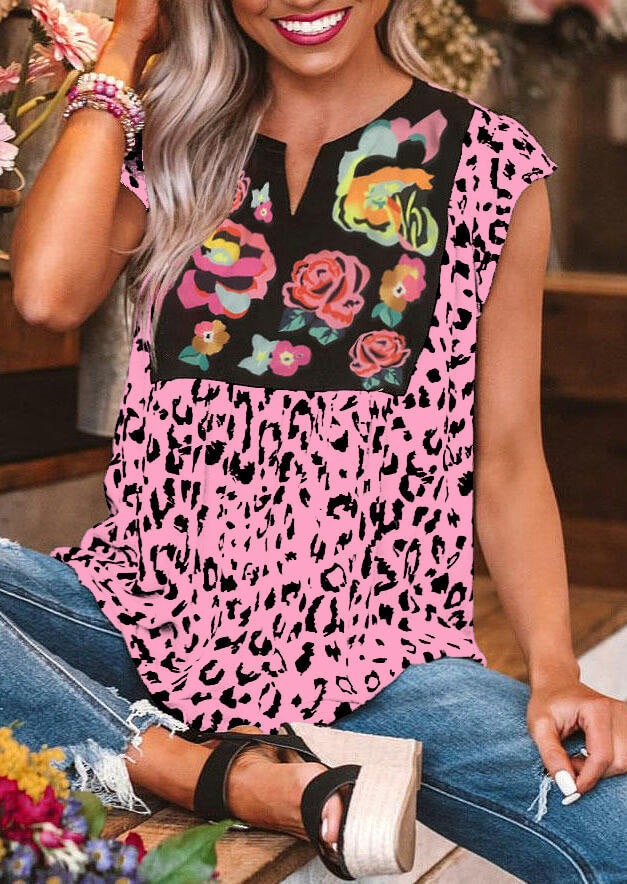 V Neck Women Shirts-1