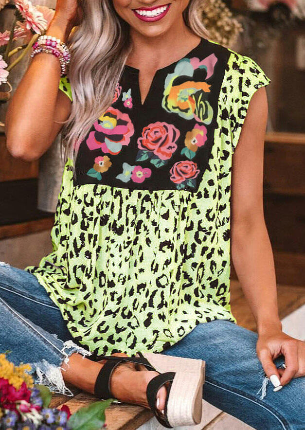 V Neck Women Shirts-2