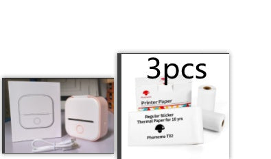 Portable Mini Thermal Label Printer Home Photo Printer Student Wrong Question Printer Bluetooth-compatible Mini Label Printer Price Tag-29