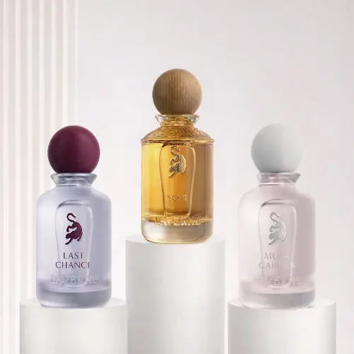 Laverne Perfume Set: Soir, Musk Garden, and Last Chance | Orientfragance