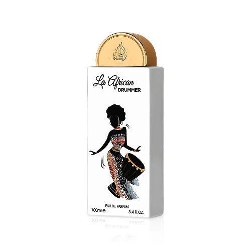 The African Drummer Lattafa Pride 100ml - Perfume Árabe Masculino de Jengibre, Oud y Sándalo