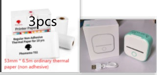 Portable Mini Thermal Label Printer Home Photo Printer Student Wrong Question Printer Bluetooth-compatible Mini Label Printer Price Tag-24