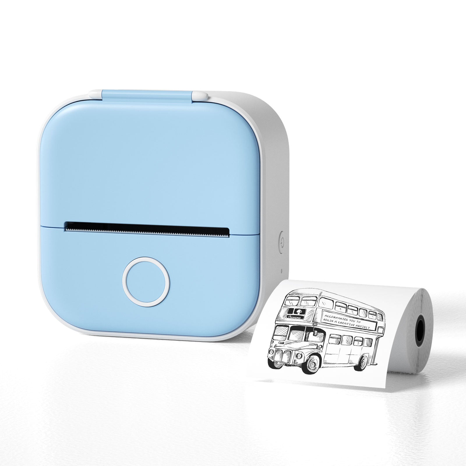 Portable Mini Thermal Label Printer Home Photo Printer Student Wrong Question Printer Bluetooth-compatible Mini Label Printer Price Tag-13