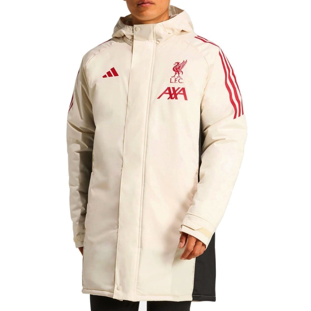 Liverpool FC training bench parka jacket 2025/26 - Adidas-4