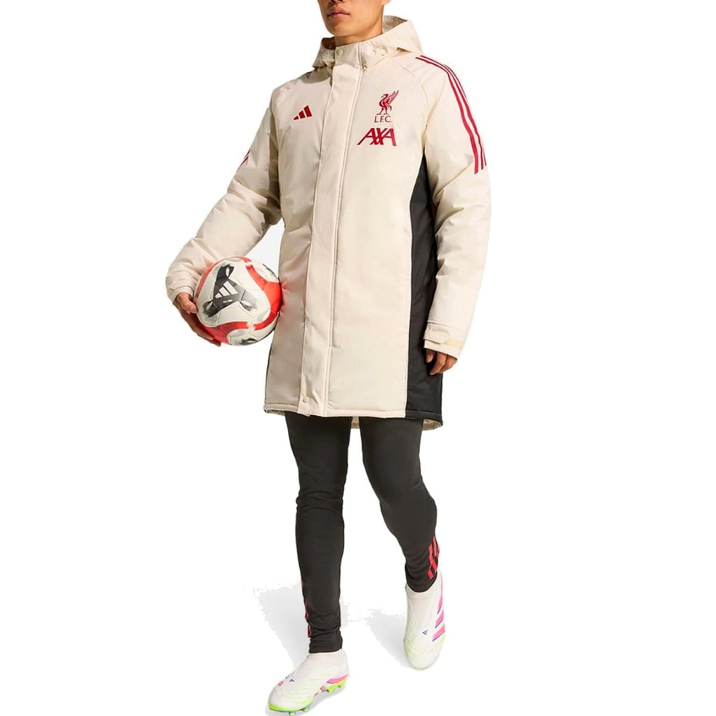 Liverpool FC training bench parka jacket 2025/26 - Adidas-1