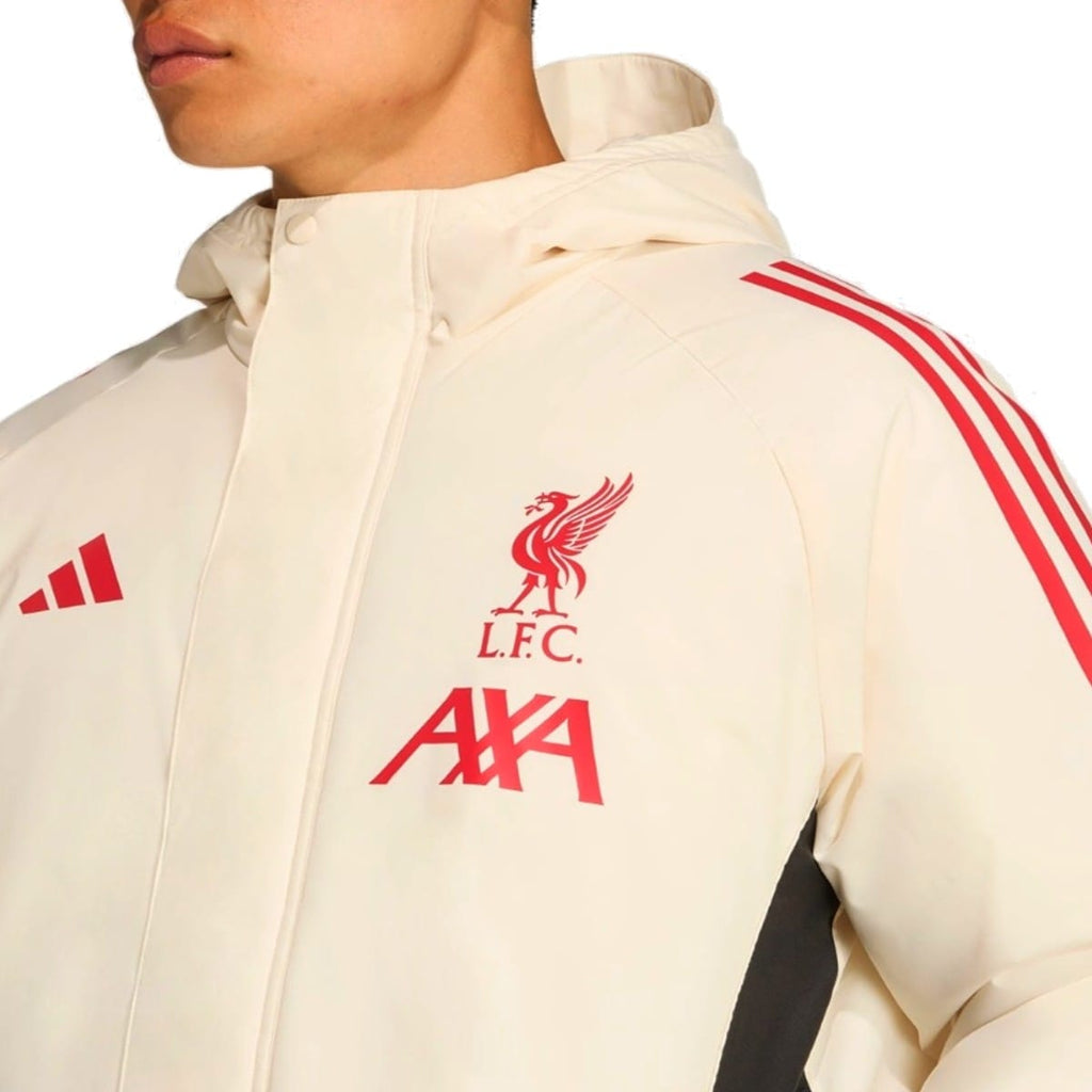 Liverpool FC training bench parka jacket 2025/26 - Adidas-3
