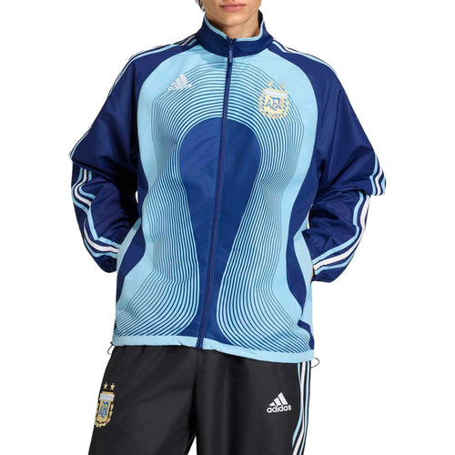 Argentina navy blue Retro presentation Soccer tracksuit 2026 - Adidas-0