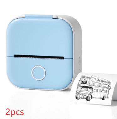 Portable Mini Thermal Label Printer Home Photo Printer Student Wrong Question Printer Bluetooth-compatible Mini Label Printer Price Tag-10