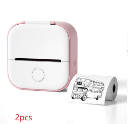 Portable Mini Thermal Label Printer Home Photo Printer Student Wrong Question Printer Bluetooth-compatible Mini Label Printer Price Tag-27