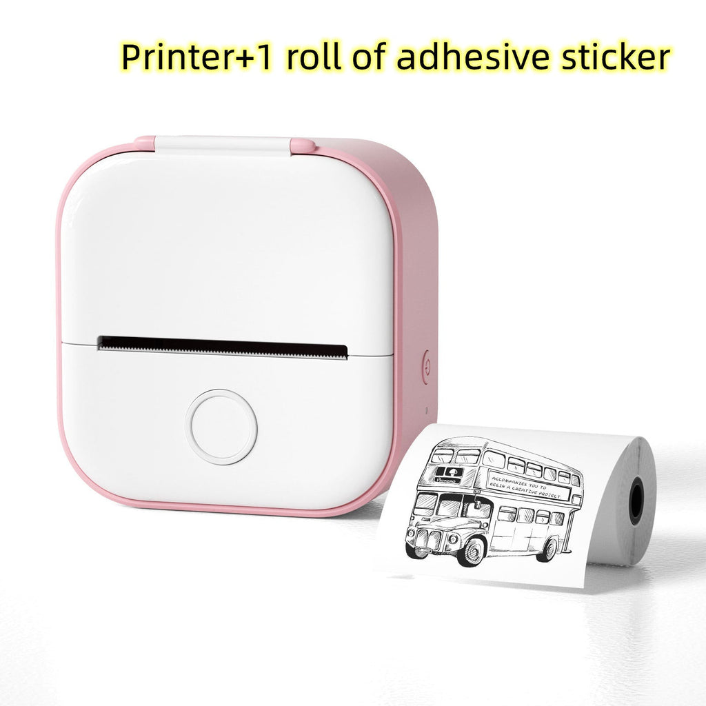 Portable Mini Thermal Label Printer Home Photo Printer Student Wrong Question Printer Bluetooth-compatible Mini Label Printer Price Tag-4