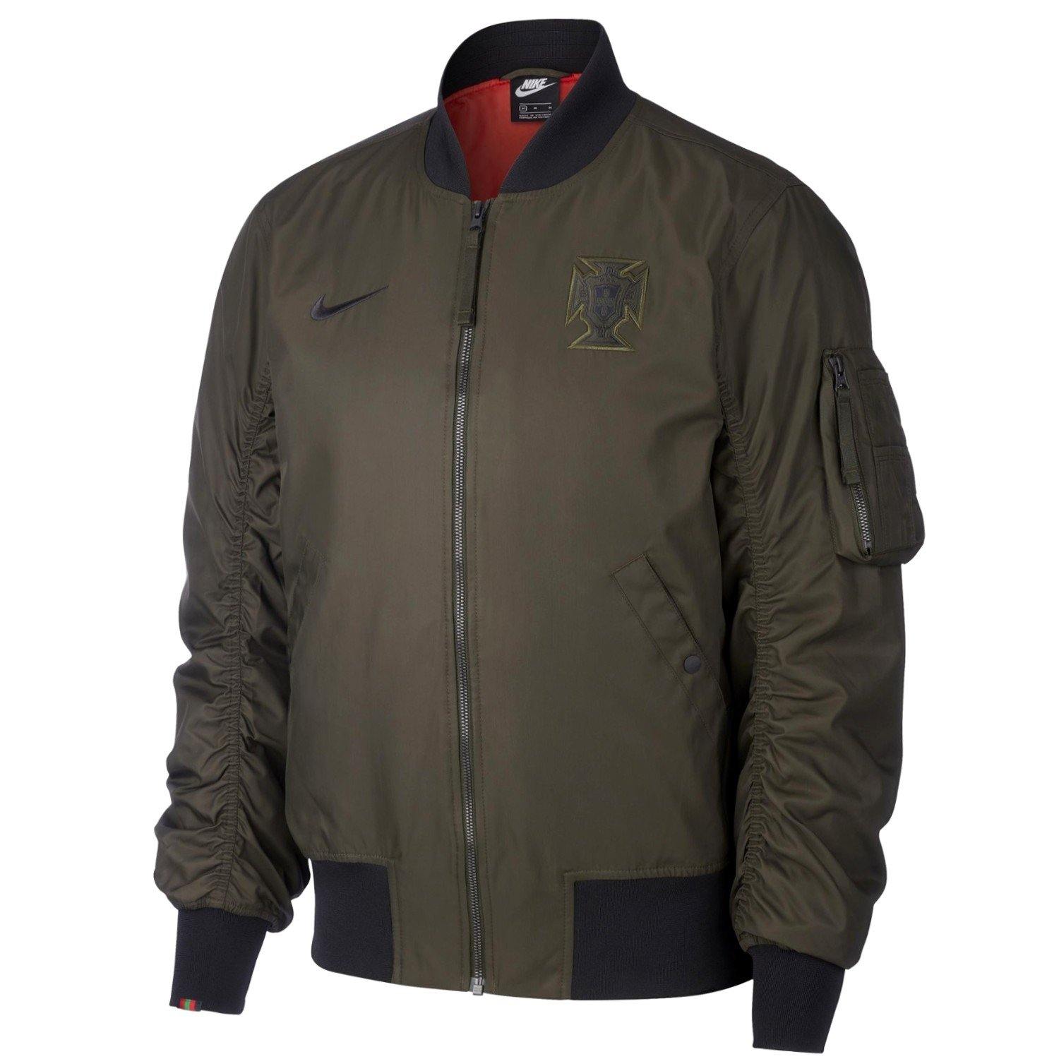 Portugal soccer lightweight woven bomber jacket 2020/21 - Nike-0