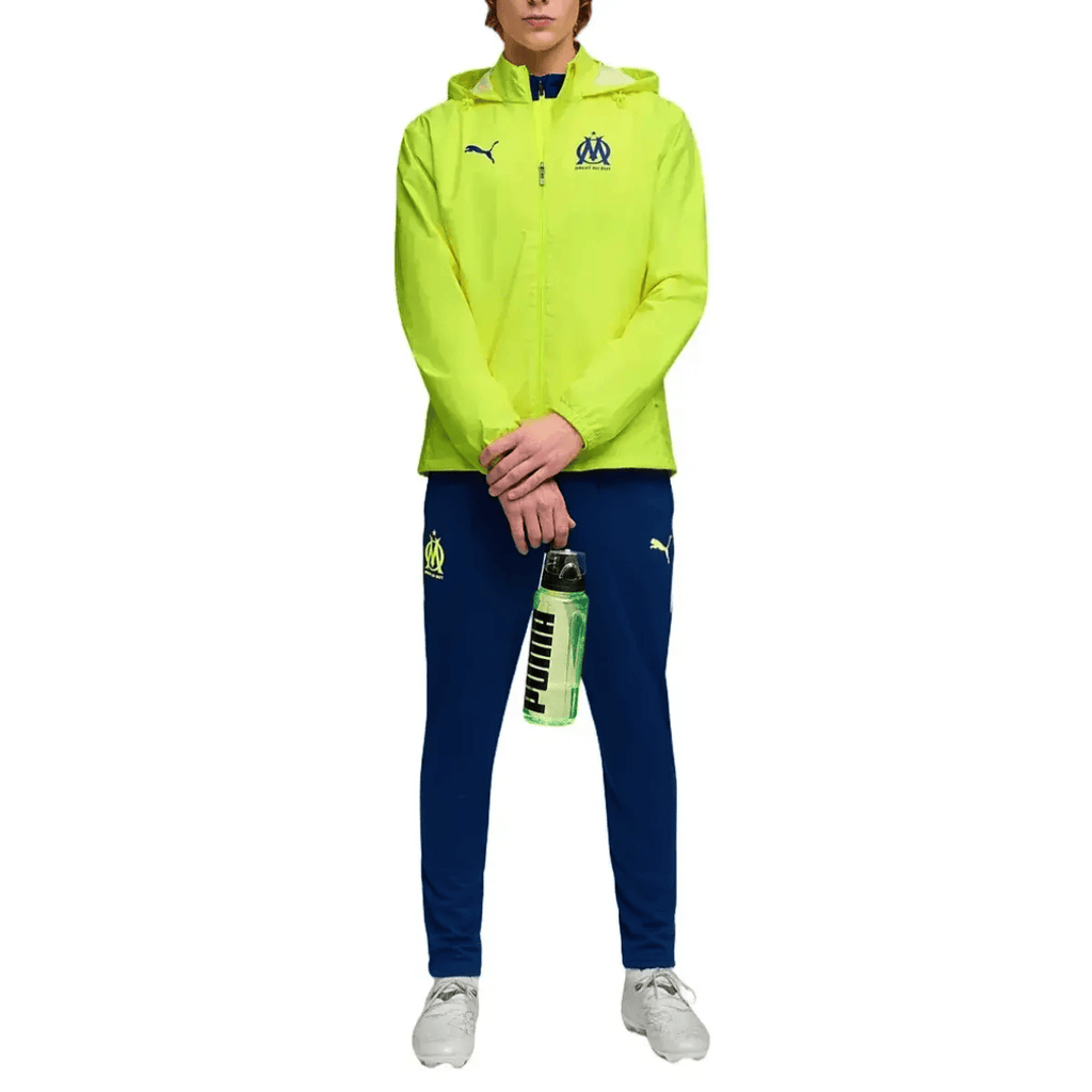 Olympique Marseille soccer training rain jacket 2025/26 - Puma-4